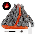 Miniatyrbillede 1 af 4: 1 stk Dinosaur verden model spray skelet spray vulkanudbrud