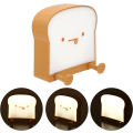 Miniatyrbild 5 av 5: 1 Stycke Toastformad Sänglampa, Nattlampa, Bärbar Nattlampa
