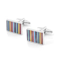 Miniatyrbilde 1 av 3: 2 stk fargerike Life Color vertikale mansjettknapper