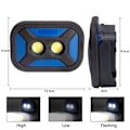 Miniatyrbild 2 av 5: 1 Stycke Utomhus Mobil Solcellsdriven Bärbar Arbetslampa COB LED