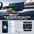Pikkukuva 6 / 7: Langaton Android Auto -sovitin tehdasasenteiselle langalliselle Android Auto -autoille
