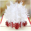 Miniatyrbilde 3 av 5: 1 stk 3D Julekort 3D Pop Up Stereoskopisk