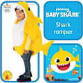 Pikkukuva 2 / 4: Baby shark -asu lapselle (110CM), soittaa Baby shark -melodiaa