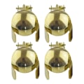 Miniatyrbillede 1 af 5: 4 stk. guldbelagte jern fuldautomatiske lys