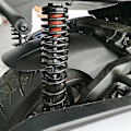 Miniatyrbillede 5 af 5: Motorcykel Bagskærm Mud Guard Stænkskærm Passer til ADV250 ADV350 ADV 350 2021-2023(Carbon)