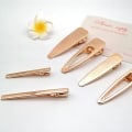 Miniatyrbillede 5 af 5: 30 stk. krokodille hårklemmer, andebeak hårklemmer, flade hårklemmer