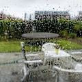 Miniatyrbild 4 av 5: Trampolinöverdrag presenning regn vind trädgård väder damm, svart 1,83 m