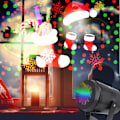 Miniatyrbild 4 av 5: Julprojektor med 16 LED-bildmönster, projektorlampa för julfest, projektor