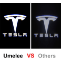 Pikkukuva 3 / 5: 4 kpl Tesla-auton ovien valot, LED-auton ovien logon valot, auton ovien projektorit