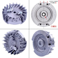 Miniatyrbilde 2 av 3: Reservedel for verktøy til maskiner for Jonsered CS2245 CS2250 & for Husquarna 445 450 motorsag, svinghjul montering