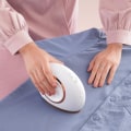 Miniatyrbild 5 av 5: 1 styck (Vit) Handhållen Ångstrykjärn för Kläder Bärbar Torr & Våt