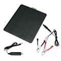 Miniatyrbillede 2 af 5: 22w solcellepanel 12v trickle oplader batterioplader kit vedligeholdelsesbåd Rv bil