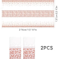 Miniatyrbilde 4 av 5: 2 stk Plast Duks, Polka Dot Duks, Rektangulær