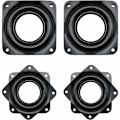 Miniatyrbilde 2 av 5: 4 stk. Lazy Swivel Plate Metall Turntable 360 ​​Graders Roterende