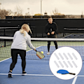 Miniatyrbild 3 av 5: 30 stycken silvervita självhäftande blyvikter för pickleballracket