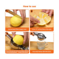 Miniatyrbillede 2 af 5: Citruspresser Citronpresser, Lavet af Robust Rustfrit Stål