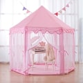 Miniatyrbillede 3 af 4: Hexagon Legetæppe til Børn Prinsessetelte Legetæppe Blødt