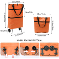 Miniatyrbilde 3 av 5: Foldbare handleposer med hjul, Foldbar handlekurv, 2