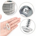 Miniatyrbillede 2 af 5: Forbremser Bagskiver Bremseklodser Udskiftning til 47cc 49cc 2 Stro