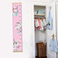 Miniatyrbild 2 av 5: Djurbilder Väggmätare för Barn, Baby Höjdmätare, Canvas Höjdmätare för Pojkar Flickor (Djurbilder 9)