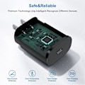 Pikkukuva 2 / 5: Type C -laturi, 2 kpl 25W PD USB C seinälaturi Supernopea latauslohko & 6ft Android-puhelimen latauskaapeli Sa