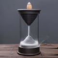 Miniatyrbillede 4 af 5: 1 stk. Timeglas-Tilbageflow Røgelsebrænder Vandfald Røgelse