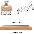 Miniatyrbillede 2 af 5: Percussion Tromme Chime Enkelt Energiske Instrumenter Planetarisk
