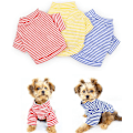 Miniatyrbillede 1 af 5: DroolingDog Hunde Tøj Kæledyr Stribet T-Shirt Almindelig Hvalpe Beklædning f