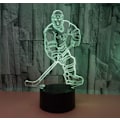 Miniatyrbillede 1 af 5: 1 stk 3D Dekorativ Natlampe Læbe Touch Stereoskopisk 3D