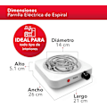 Miniatyrbillede 2 af 5: Spiral Elektrisk Grill