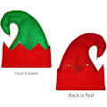 Miniatyrbillede 2 af 4: Elf Hatte i Bulk - Filt Julemandens Elf Kostume Hat Tilbehør til Mænd Kvinder, Julefest Kostume, Julemandshue