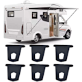 Miniatyrbilde 3 av 5: 12 stk. Caravan Markisekroker Henger Organiser Markisekroker