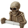 Pikkukuva 1 / 5: Retro-kallo WC-paperiteline, Halloween-koristeet WC