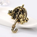 Miniatyrbillede 5 af 5: Paraply Knap Broche, Skjorte Broche Knapper, Sikkerhedsbroche, Forebyg Utilsigtet Eksponering Knapper Broche Pins, Til C