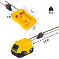 Miniatyrbillede 3 af 5: Egnet til Dewalt elværktøjs lithiumbatteri med sikring DIY