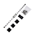 Miniatyrbillede 1 af 5: For Ender3 Opgradering - X-akse Lineær Skinne Mgn9h 315mm Lineær Guide Med Bagplade