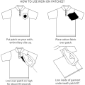 Miniatyrbilde 5 av 5: Broderte DIY-tilbehør for bil-strykejern (16-delt sett),