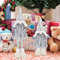 Miniatyrbillede 5 af 5: Julepynt Julemand GNOME Tomte 57cm Høj, Svenske Figurer Julemand Ornament Dukke, Skandinavisk Gnome Gaver til Jul Hjem De