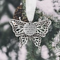 Miniatyrbillede 5 af 5: Julehimmel Mindesmærkepynt Butterfly Heaven Mindesmærkepynt til Tab af Kære Angel i Himlen Sympa