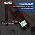 Miniatyrbillede 4 af 5: Aneng St182 Digitalt Tangamperemeter AC Strømmultimeter DC/AC Spænding