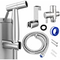 Miniatyrbillede 1 af 5: Toilet Spray Håndbruser Bidet Rustfrit Stål - med 3-vejs Ventil