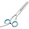 Miniatyrbillede 3 af 5: 7'(18cm) 2 stk. Blå Frisørsakse Professionelle Hårsakse Udtynding Barber Salon Hårklippende Rustfrit Stål