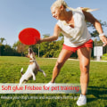Pikkukuva 5 / 5: 2 kpl Koiran Lentäviä Frisbeetä Koiran Leikkiä Varten Uivat Leijat Kumista Lentäviä