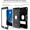 Miniatyrbillede 3 af 5: Funda kompatibel med iPad 9/8/7 (10,2 tommer, 2021/2020/2019 model, 9./8./7. generation) bestående af 3