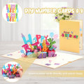 Pikkukuva 2 / 5: 3D Pop Up -syntymäpäiväkortti, Miehelle ja Naiselle, Onnittelukortti Kuorella