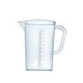 Miniatyrbilde 1 av 5: 1 l plastmålebeger med håndtak - 1000 ml måling