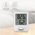 Miniatyrbillede 2 af 4: 2 stk. Indendørs termometer, bærbar fugtigheds- og temperaturmåler, letlæseligt mini-have termometer, have termo-hygrometer hjemmekontor køkken