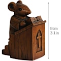 Miniatyrbild 2 av 5: Chapel Mouse Dekoration Chapel Mouse Hartsfigur Chapel Mouse Staty