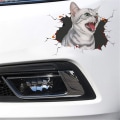 Miniatyrbillede 3 af 4: Sød Kat Bilsticker 3D Bilskrab Beskyttelse Sød Bilsticker Cr