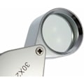 Miniatyrbillede 2 af 5: Juveler Lupe - 30 x 21 mm Glas Lupe Antik Smykke Okular - 30x Lomme Lupe - Foldbar Glas - Botaniker Lupe